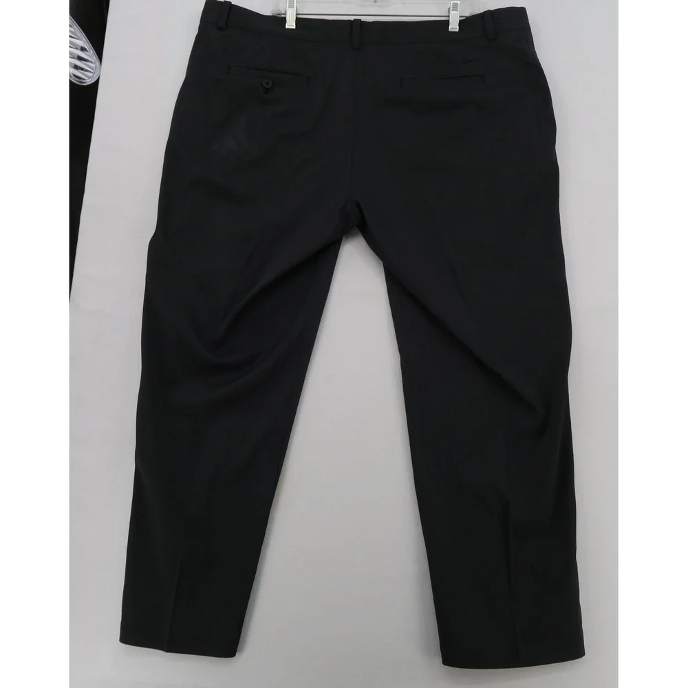 Nike Golf Tour Performance Dri-FIT Pants Mens 42x30 Black Stretch Trousers